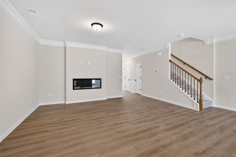 Spacious, unfurnished interior of a new home in Fuller Station, Loganville (Image 13).