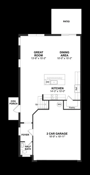 Fullerton II Floorplan - Floor 1 Fullerton II Floorplan - Floor 1