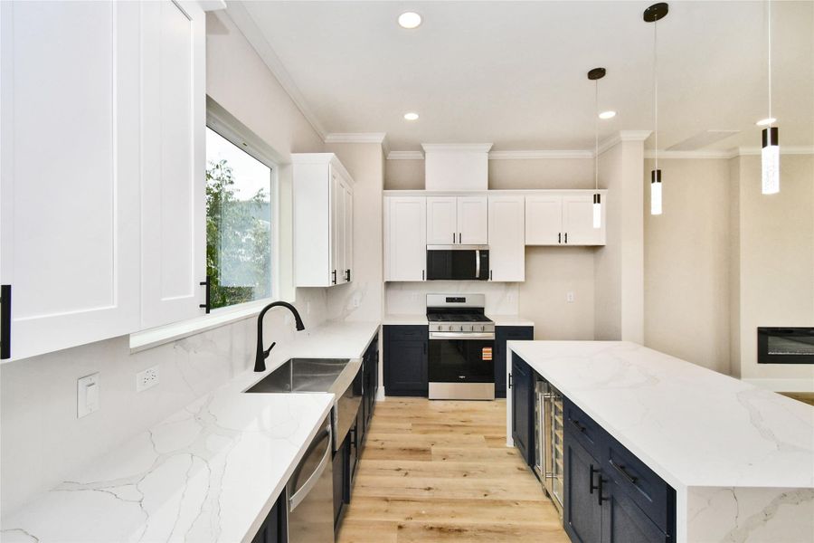 Furnished interior view inside a new home in , Houston (Image 12). Furnished interior view inside a new home in , Houston (Image 12).