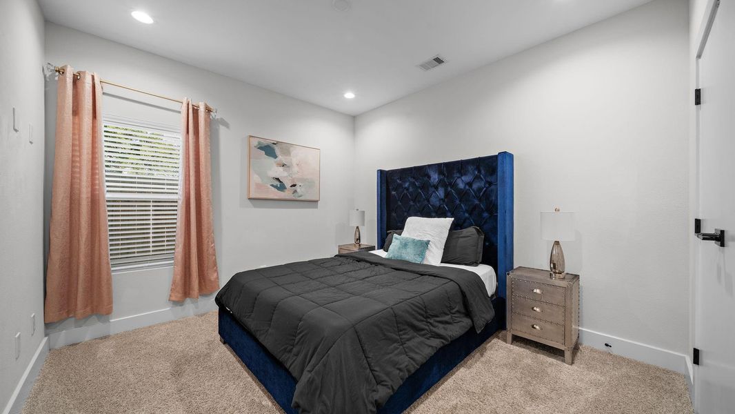 Furnished interior view inside a new home in Highland Heights, Houston (Image 17).