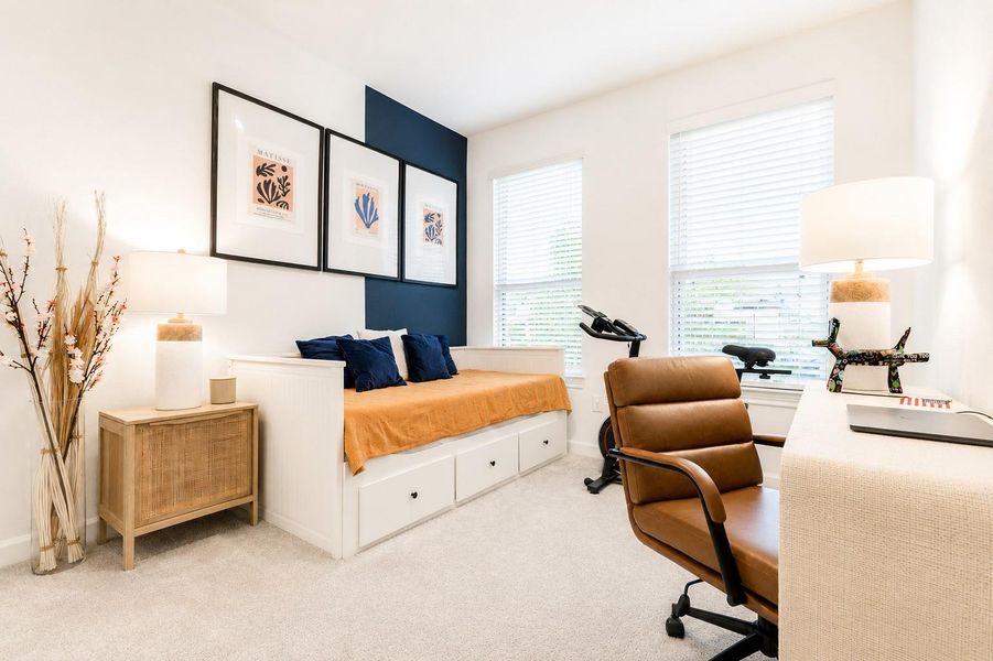 Bedroom towards the front of the home.