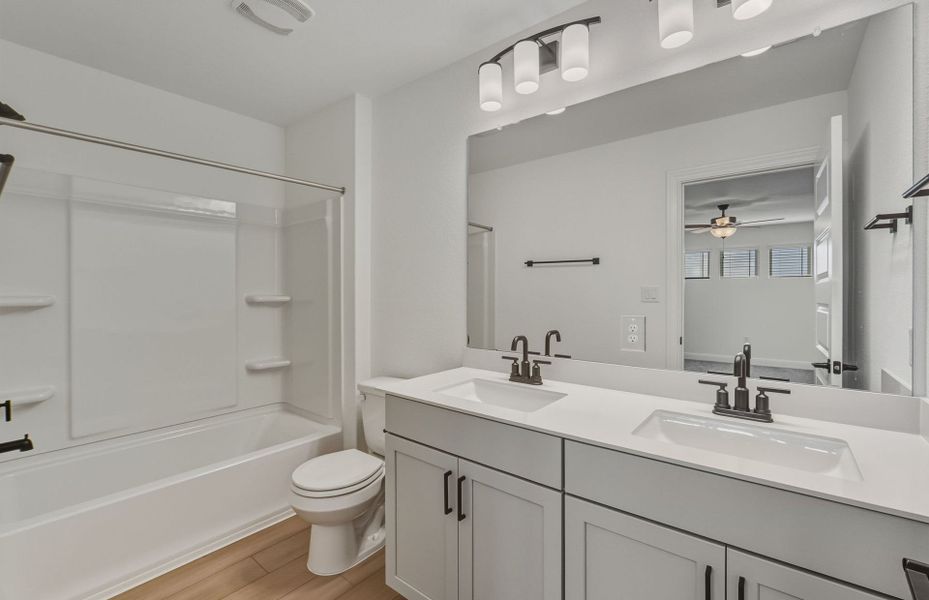 Furnished interior view inside a new home in Lagos, Manor (Image 6).