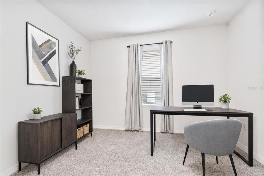 Furnished interior view inside a new home in , Deland (Image 10).