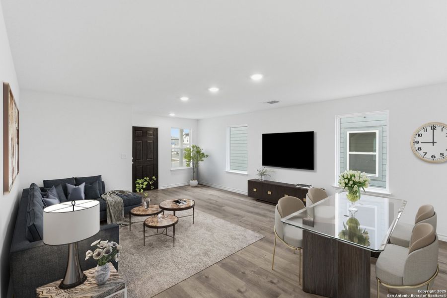 Furnished interior view inside a new home in Lily Springs, Seguin (Image 3).