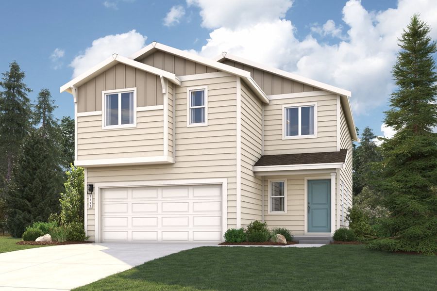 Front exterior of a new home in , Dallas, TX, highlighting curb appeal (Image 1). Front exterior of a new home in , Dallas, TX, highlighting curb appeal (Image 1).