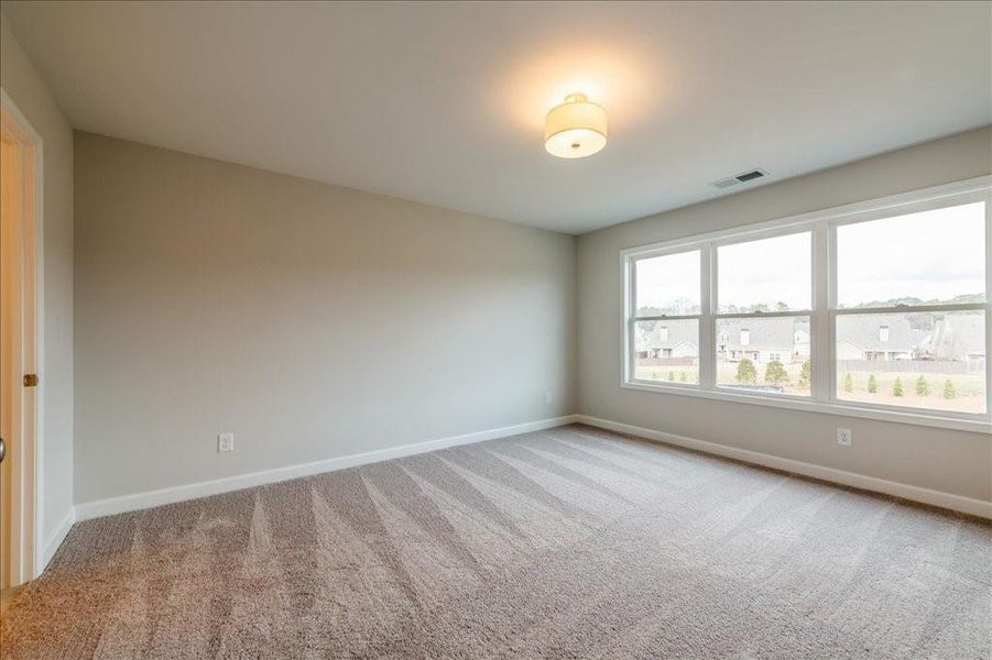 Spacious, unfurnished interior of a new home in Townes at South Main, Kennesaw (Image 25).