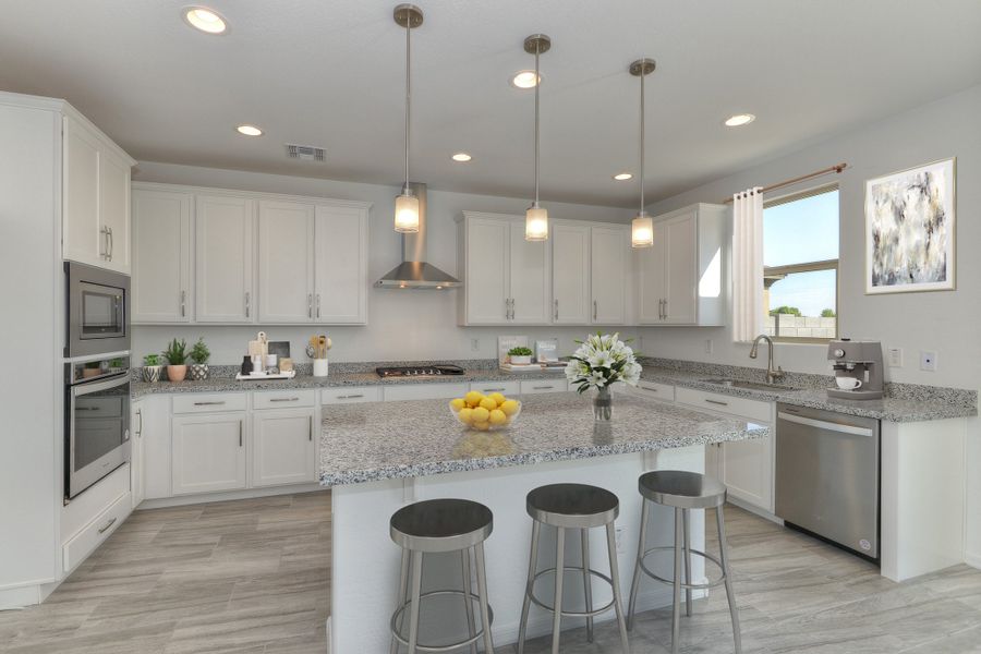 Representative furnished interior of a home built from the Plan by Beazer Homes in Highpointe at Northpointe, Peoria (Image 8).