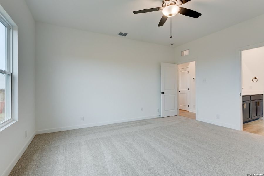 Spacious, unfurnished interior of a new home in The Arbors at the Wilder, Adkins (Image 15). Spacious, unfurnished interior of a new home in The Arbors at the Wilder, Adkins (Image 15).