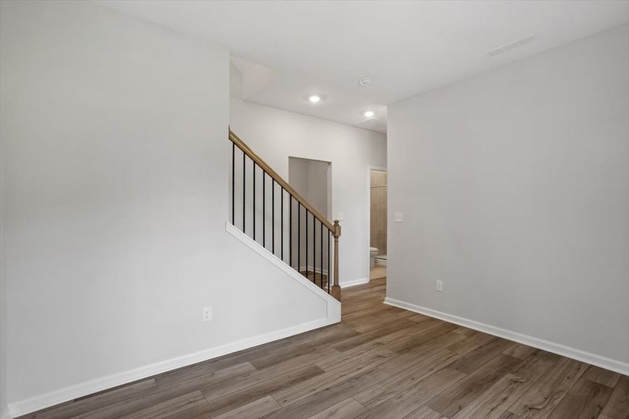 Spacious, unfurnished interior of a new home in Sweetbrier, Durham (Image 30).