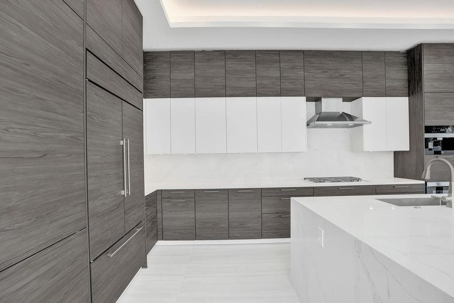 Oversized Hidden Walk-in Pantry