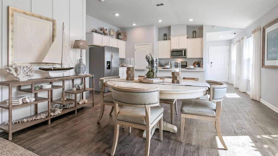 Furnished interior view inside a new home in Grand Reserve, Bunnell (Image 17).