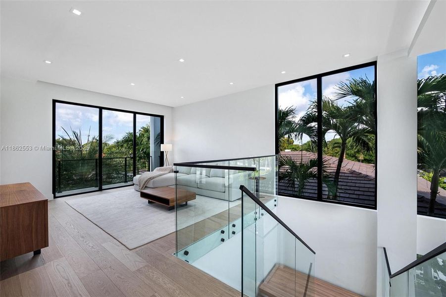 Furnished interior view inside a new home in , Miami (Image 14).