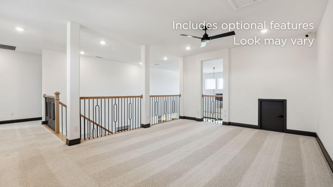 Spacious, unfurnished interior of a new home in Woodhavyn 60', Magnolia (Image 19).