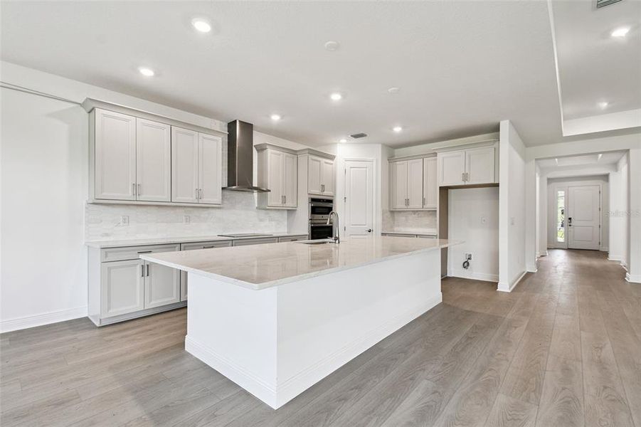 Furnished interior view inside a new home in Creeks Edge at Twin Rivers, Parrish (Image 9).