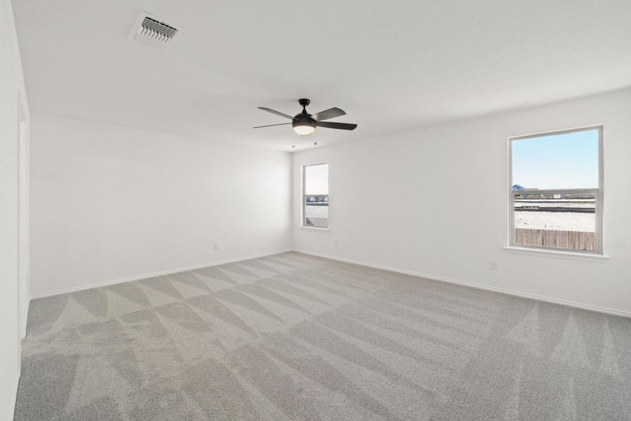 Spacious, unfurnished interior of a new home in Salerno - Heritage Collection, Round Rock (Image 28).