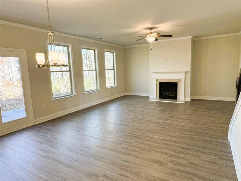 Spacious, unfurnished interior of a new home in Paces Estates, Lithia Springs (Image 14). Spacious, unfurnished interior of a new home in Paces Estates, Lithia Springs (Image 14).