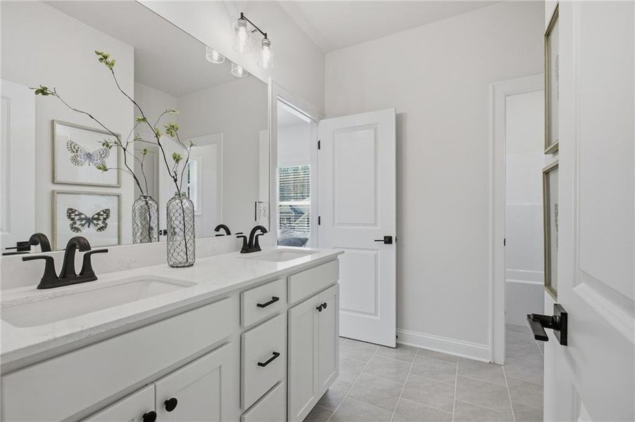 Furnished interior view inside a new home in , Ellenwood (Image 8).