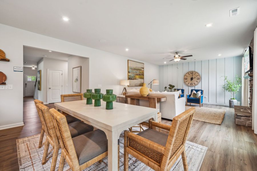 Representative furnished interior of a home built from the The Shiloh by Stanley Martin Homes in Glenhurst, Matthews (Image 11).