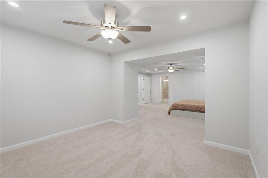 Spacious, unfurnished interior of a new home in Berkeley Mill, Cumming (Image 22).