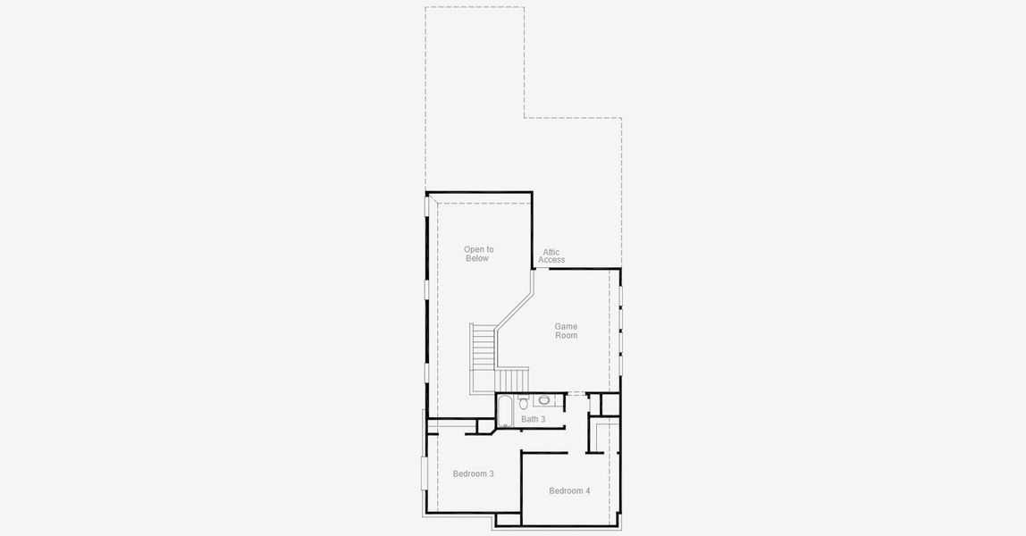 2D floor plan layout for the Bloomburg - 40 Homesites by Coventry Homes in Two Step Farm, Montgomery, TX (Image 16). 2D floor plan layout for the Bloomburg - 40 Homesites by Coventry Homes in Two Step Farm, Montgomery, TX (Image 16).