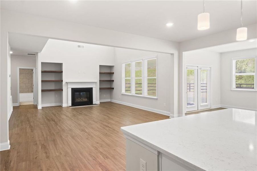 Spacious, unfurnished interior of a new home in Carmichael Farms, Canton (Image 20). Spacious, unfurnished interior of a new home in Carmichael Farms, Canton (Image 20).