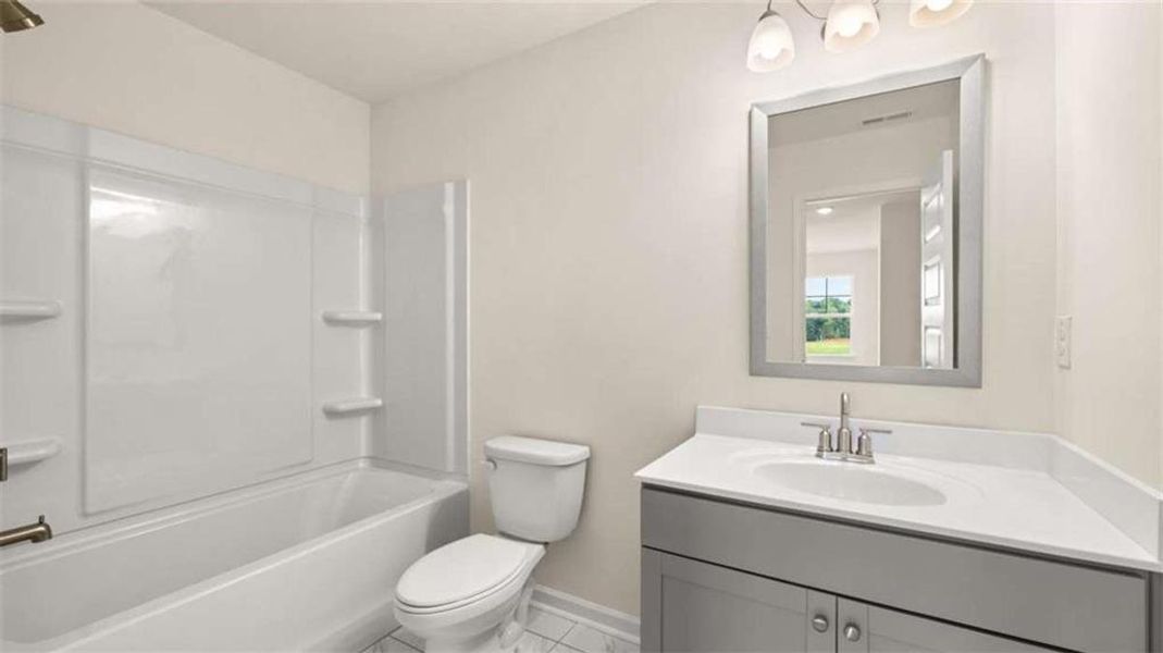 Furnished interior view inside a new home in The Gates at Pates Creek, Hampton (Image 5).