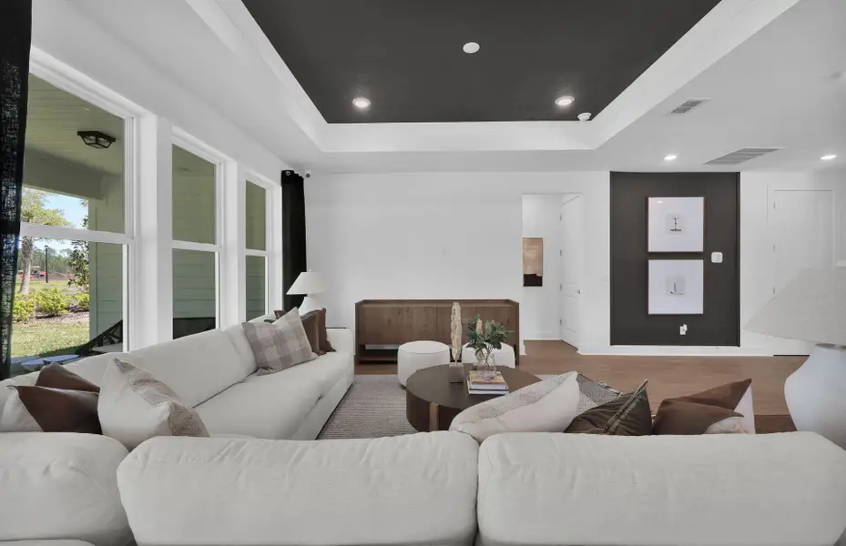 Representative furnished interior of a home built from the Palmary by Pulte Homes in Lakeview Estates, Palm Coast (Image 15).