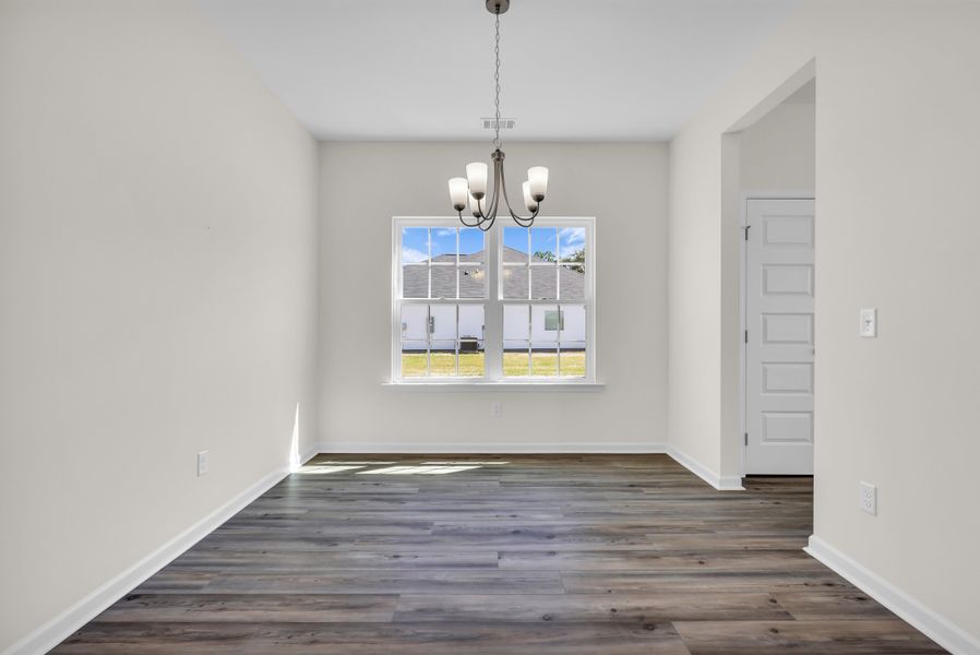 Representative unfurnished interior of a home built from the The Duncan by RTS Homes in The Village at Sassafras, Allenhurst (Image 24).