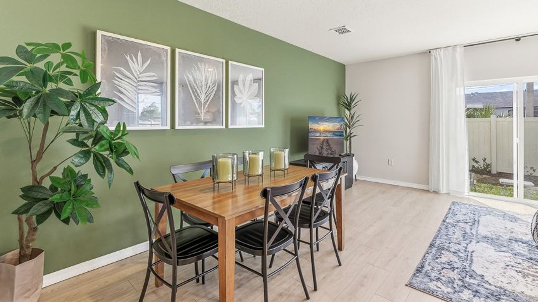Furnished interior view inside a new home in Townes at Island Lake, Pinellas Park (Image 5).