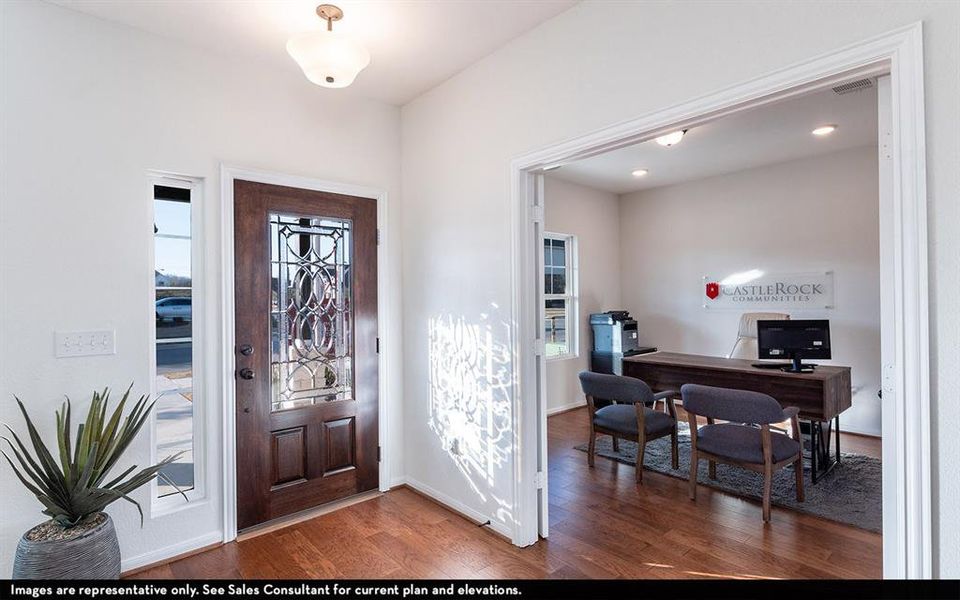 Furnished interior view inside a new home in Solterra, Mesquite (Image 8).