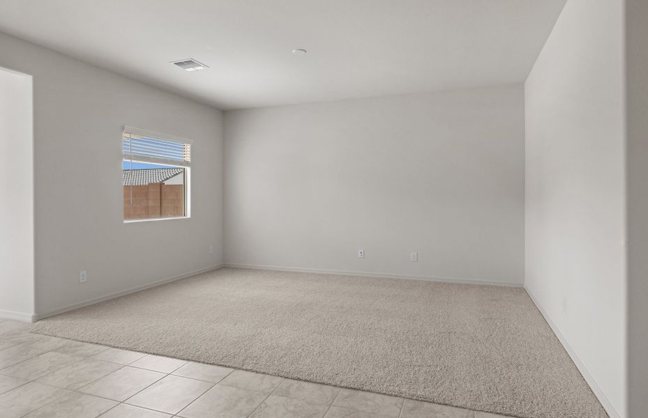 Representative unfurnished interior of a home built from the Bergamot by Pulte Homes in Alamar, Tolleson (Image 16).