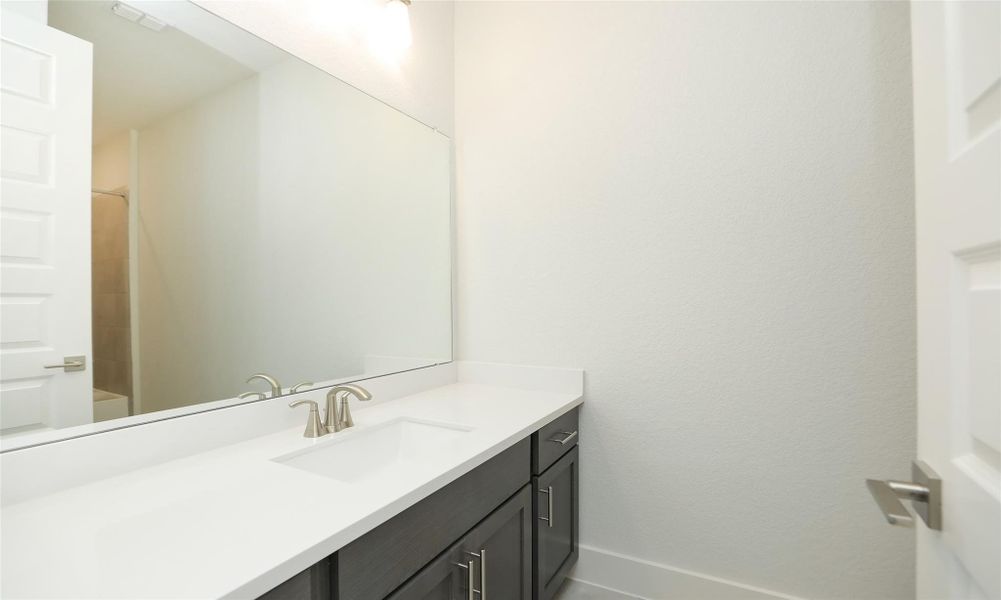 Furnished interior view inside a new home in Independence Heights, Houston (Image 14).