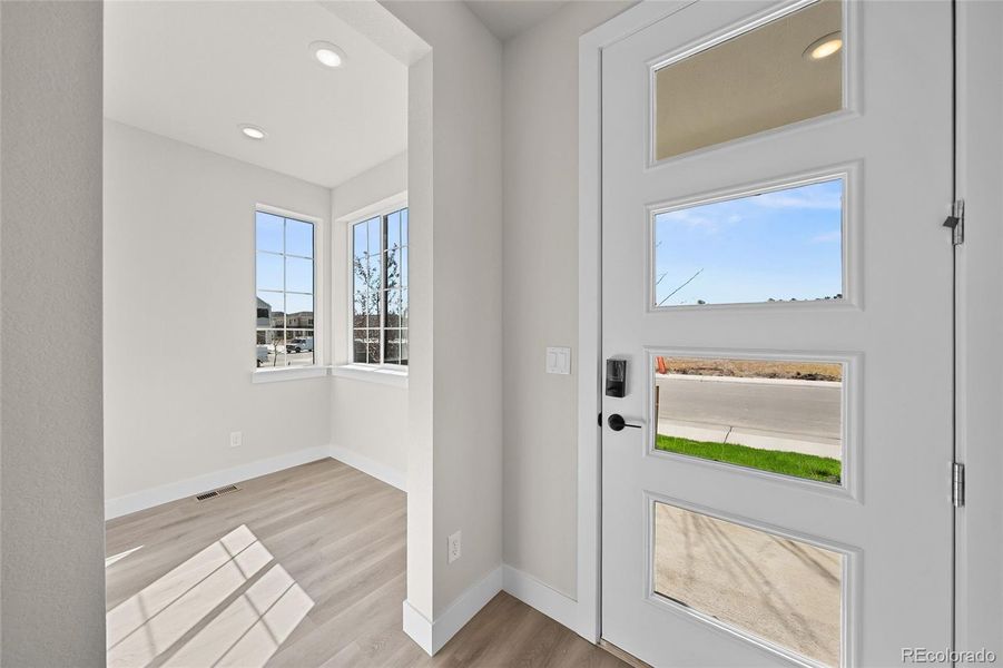 Furnished interior view inside a new home in , Littleton (Image 6).