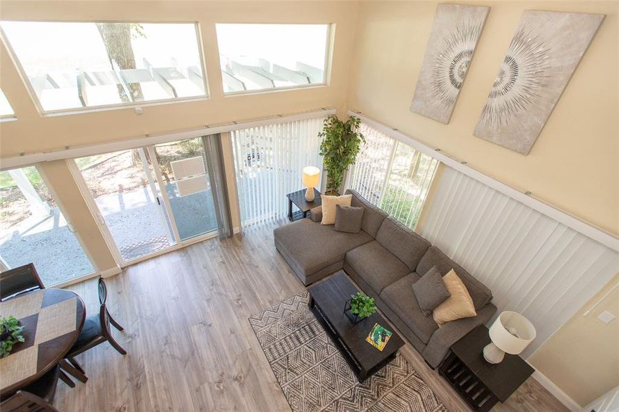 Furnished interior view inside a new home in , Log Cabin (Image 15).