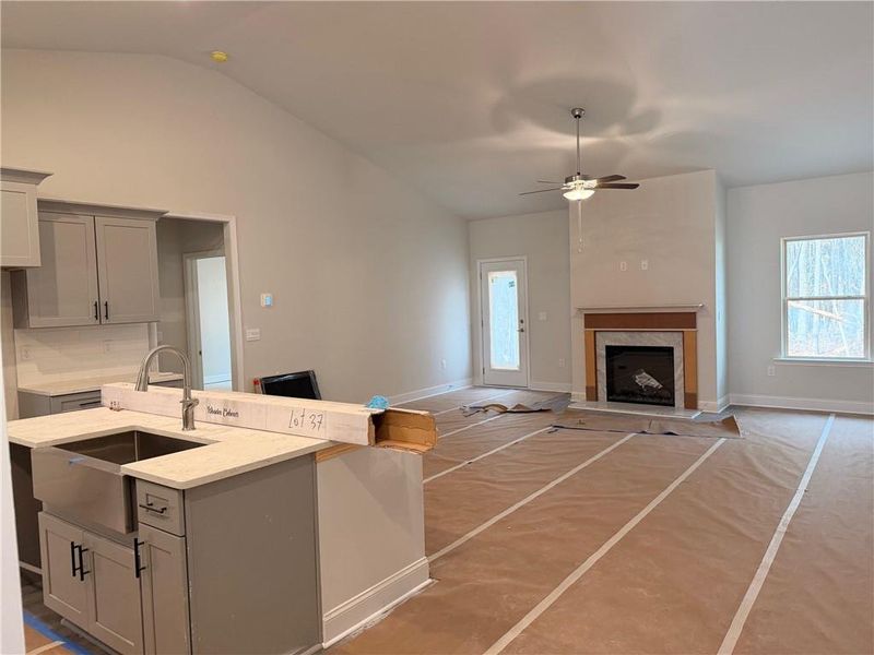 In-progress construction of a new home in Magnolia Villas, Cornelia, GA (Image 18). In-progress construction of a new home in Magnolia Villas, Cornelia, GA (Image 18).