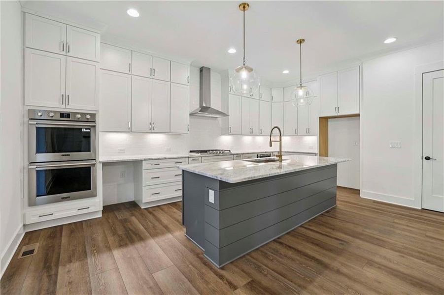 Furnished interior view inside a new home in , Cumming (Image 10). Furnished interior view inside a new home in , Cumming (Image 10).