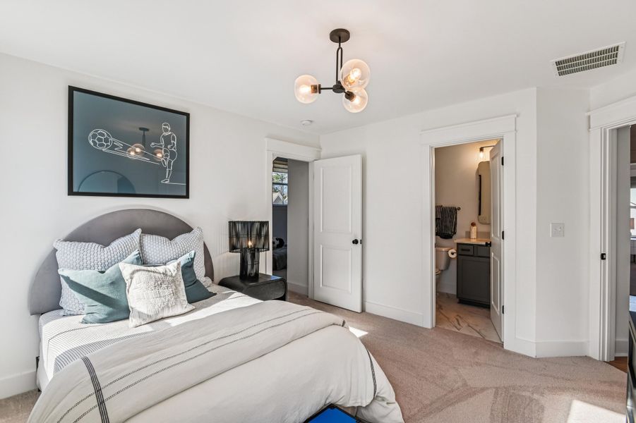 Furnished interior view inside a new home in , Moncks Corner (Image 34). Furnished interior view inside a new home in , Moncks Corner (Image 34).