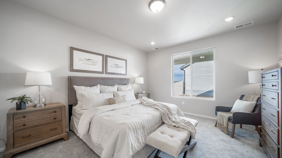 Furnished interior view inside a new home in The Reserve at Green Valley Ranch Aurora, Aurora (Image 14).