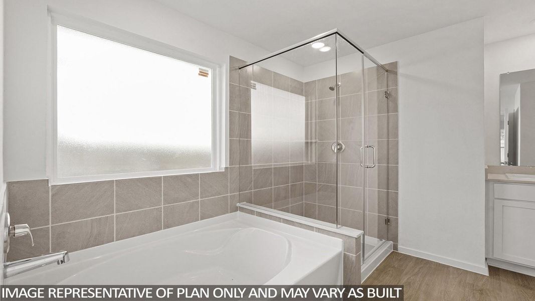 Furnished interior view inside a new home in Grand Pines, Magnolia (Image 7).