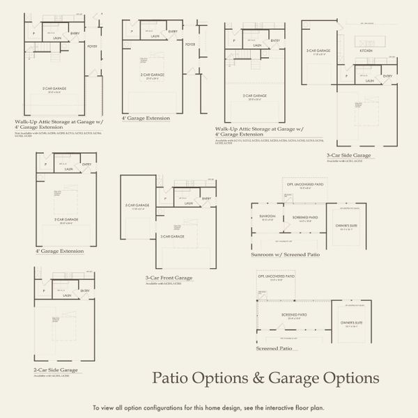 2D floor plan layout for the Palmary by Del Webb in Del Webb Southern Harmony, Murfreesboro, TN (Image 3).