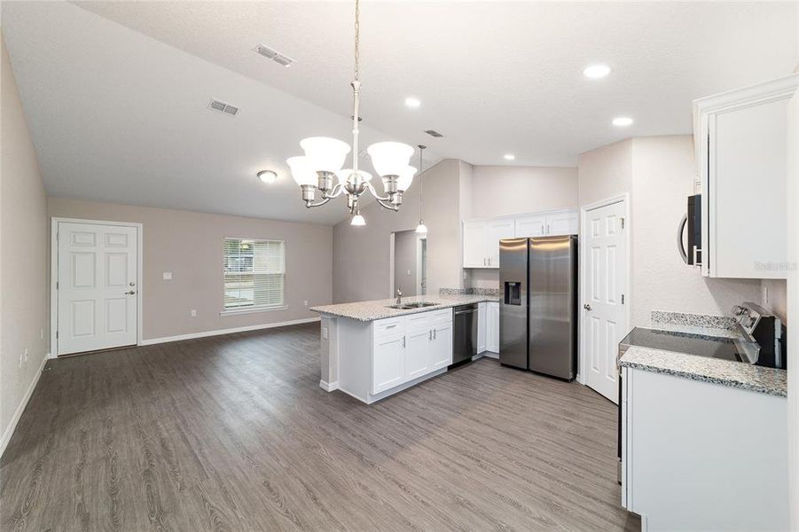 Furnished interior view inside a new home in , Summerfield (Image 10).