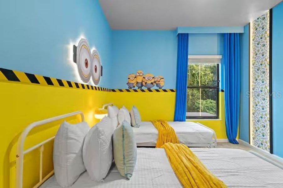 Furnished interior view inside a new home in , Orlando (Image 21).