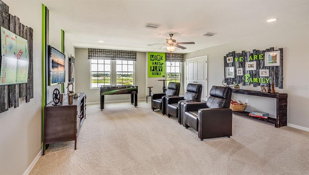 Furnished interior view inside a new home in Legacy Preserve, Parrish (Image 16).