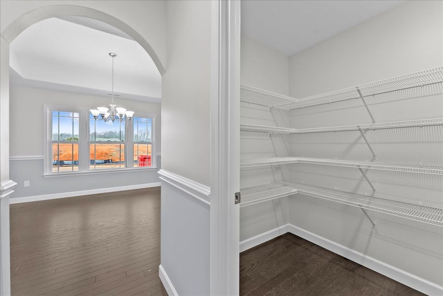 Representative furnished interior of a home built from the Addington by Enchanted Homes in Ballentine Ridge, Lyman (Image 13).