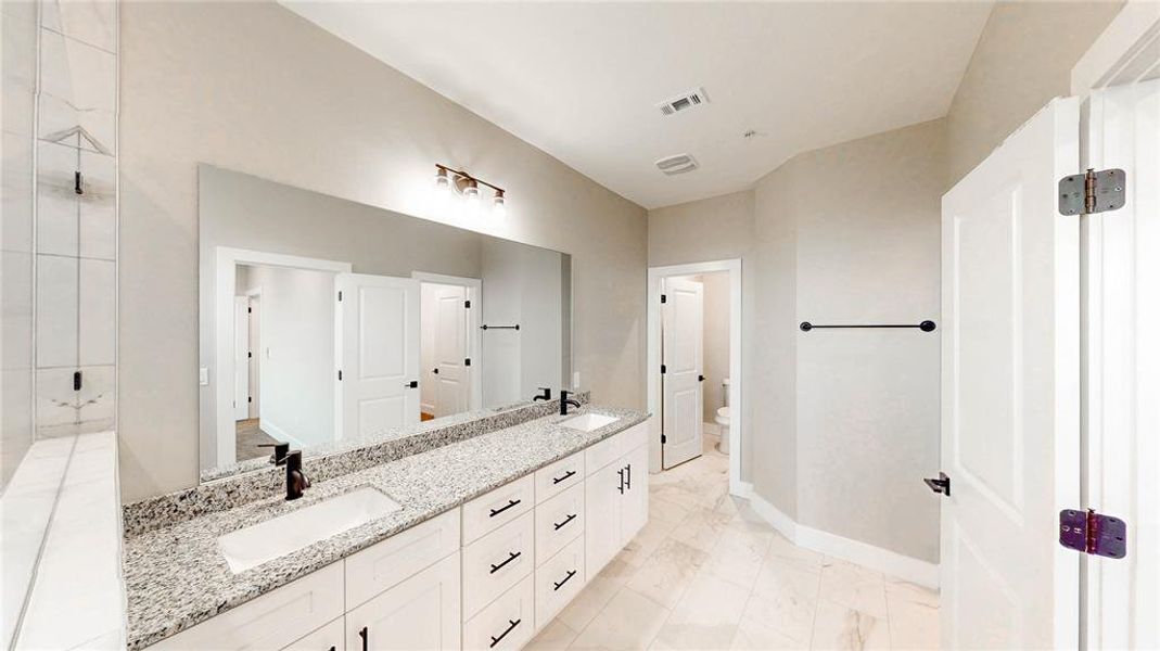Furnished interior view inside a new home in , Denton (Image 10).
