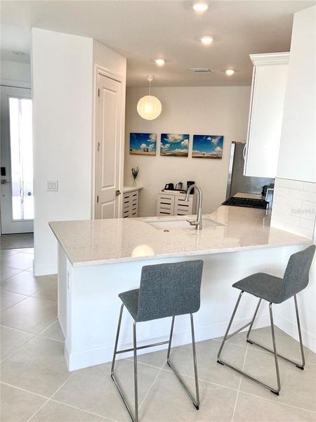 Furnished interior view inside a new home in , Nokomis (Image 7).