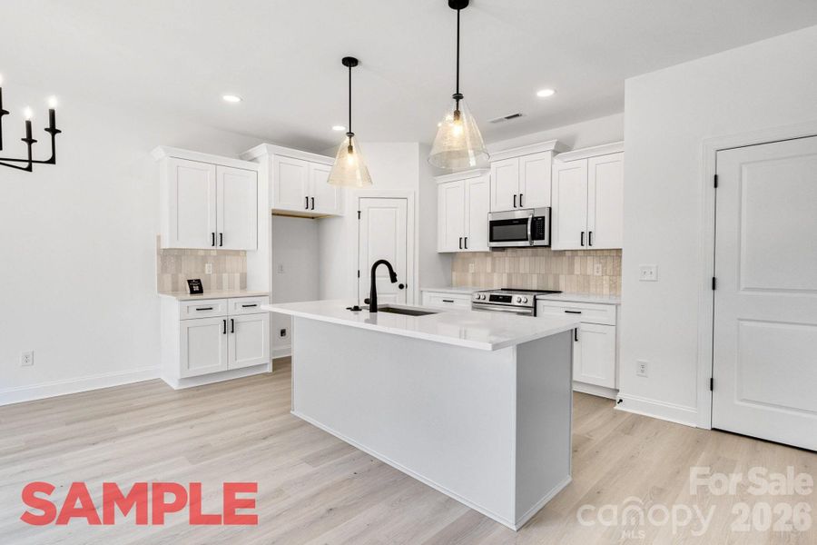 Furnished interior view inside a new home in , Kannapolis (Image 4).