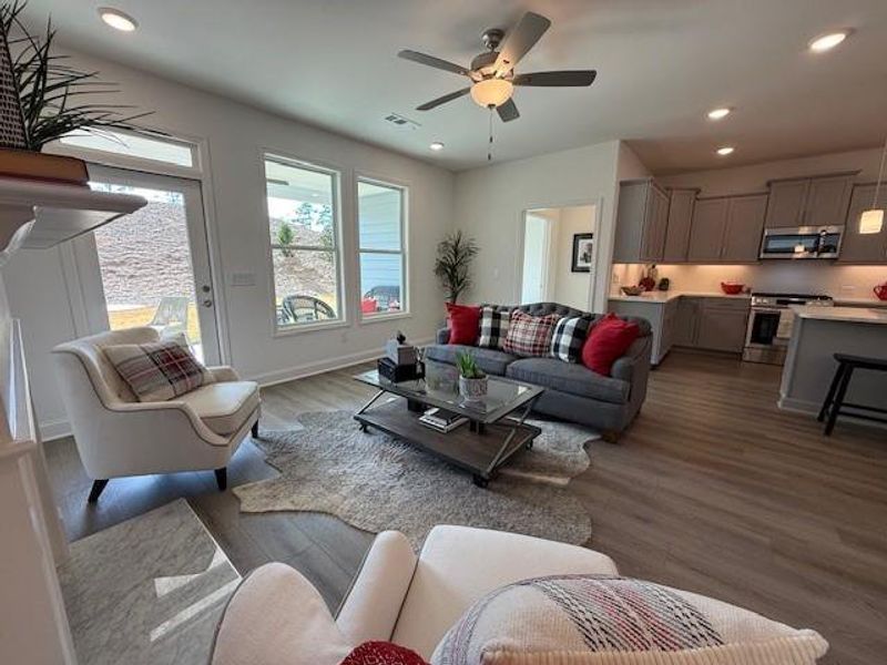 Furnished interior view inside a new home in Echols Farm, Hiram (Image 6).