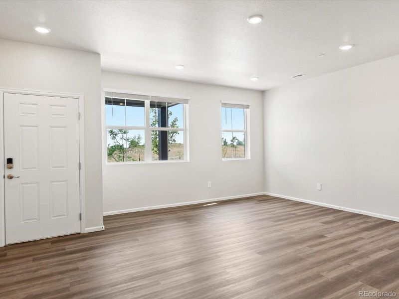 Spacious, unfurnished interior of a new home in Poudre Heights: The Meadow Collection, Windsor (Image 11). Spacious, unfurnished interior of a new home in Poudre Heights: The Meadow Collection, Windsor (Image 11).