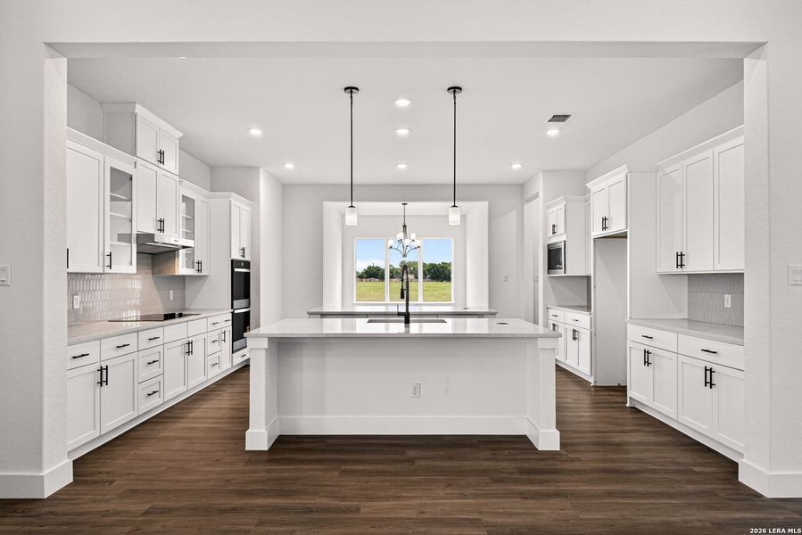 Furnished interior view inside a new home in , Castroville (Image 44).